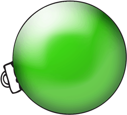 Glass Christmas Tree Ornament - Circle (500x492)