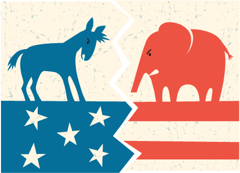 Do You Drink Like A Democrat Or A Republican - Republican Vs Democrat Drinking (500x350)