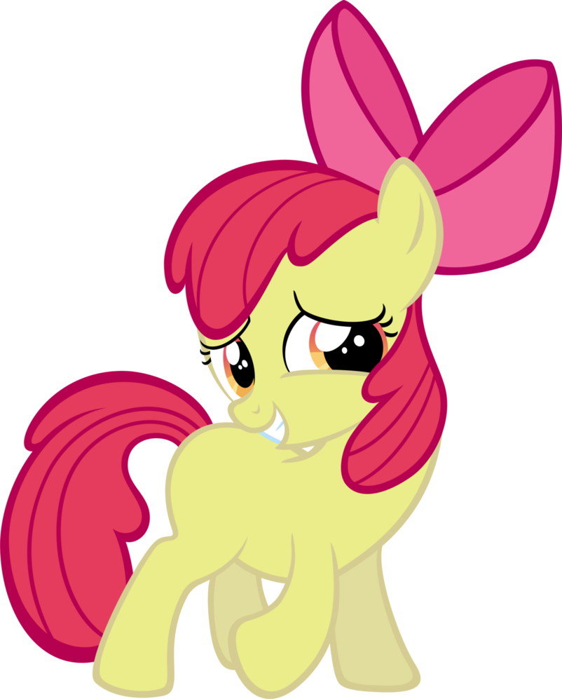 Applebloom By Moongazeponies Applebloom By Moongazeponies - Mlp Applebloom Vector (802x997)