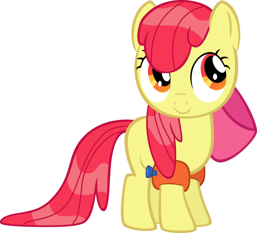 Wet Mane Applebloom By Jailboticus - Apple Bloom (1024x929)