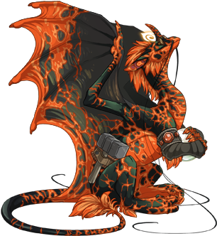 She's Warmhearted Though Can Have A Pretty Fiery Temper - Portable Network Graphics (350x350)
