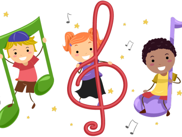 Singing Clipart Song Leader - Children Playing Musical Instruments Clipart (640x480)
