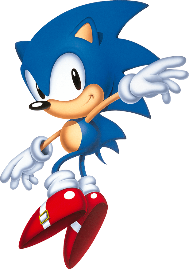 Sonic The Hedgehog Clipart Clip Art - Sega Sonic & Tails (616x874)