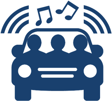 Noise Nuisance - Police Car Icon Png (398x400)