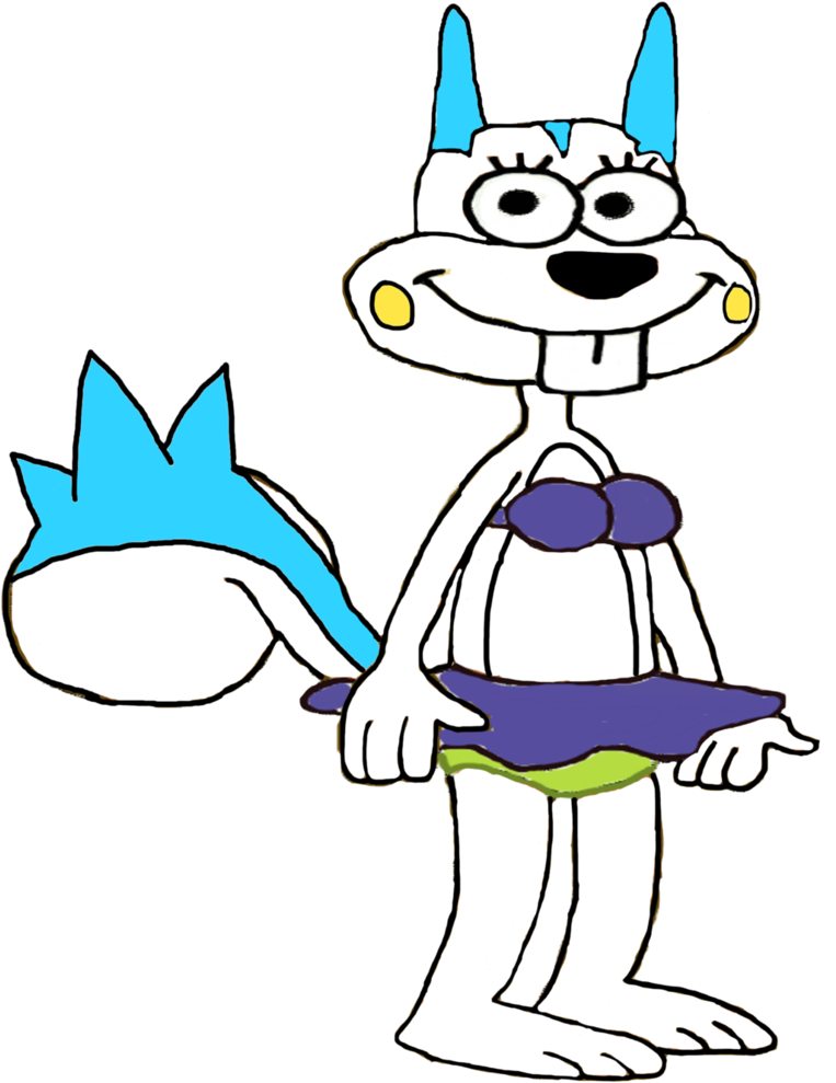 Sandy Cheeks The Pachirisu By Darthraner83 On Deviantart - Sandy Cheeks Pokemon (762x1048)