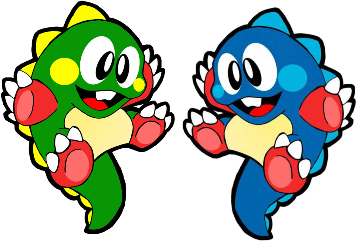 Bub And Bob, Bubble Bobble - Bubble Bobble Bub And Bob (1200x840)