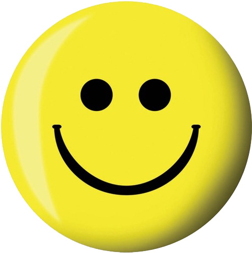 Brunswick Smiley Face Viz A Ball - Bowling Brunswick Ball Face (500x500)