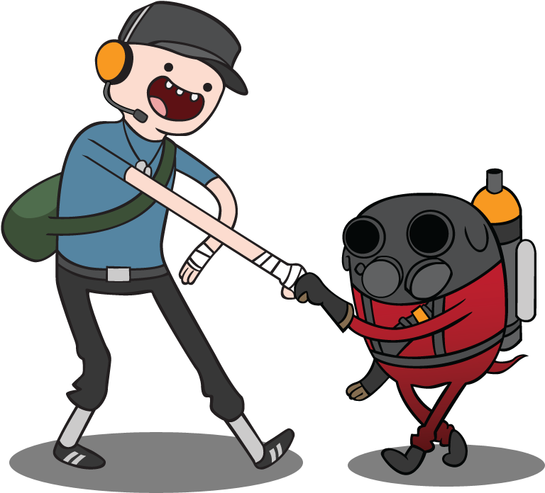 Adventure Team Fortress - Cartoon (775x710)