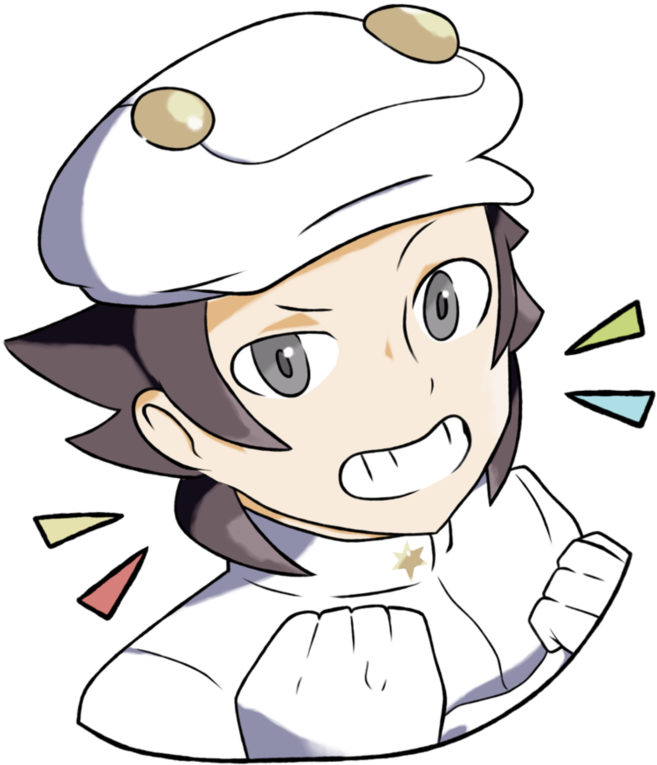 Aether Employee- Sugimori Style By Fezmangaka - Cartoon (894x894)