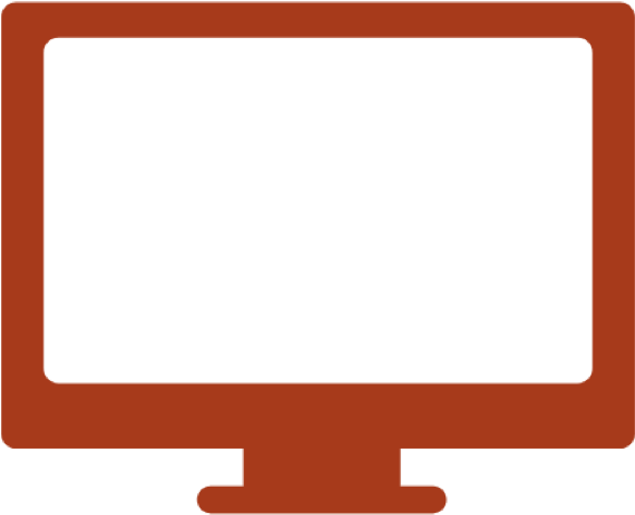 Orange Tv Icon - Orange Tv Icon (582x583)