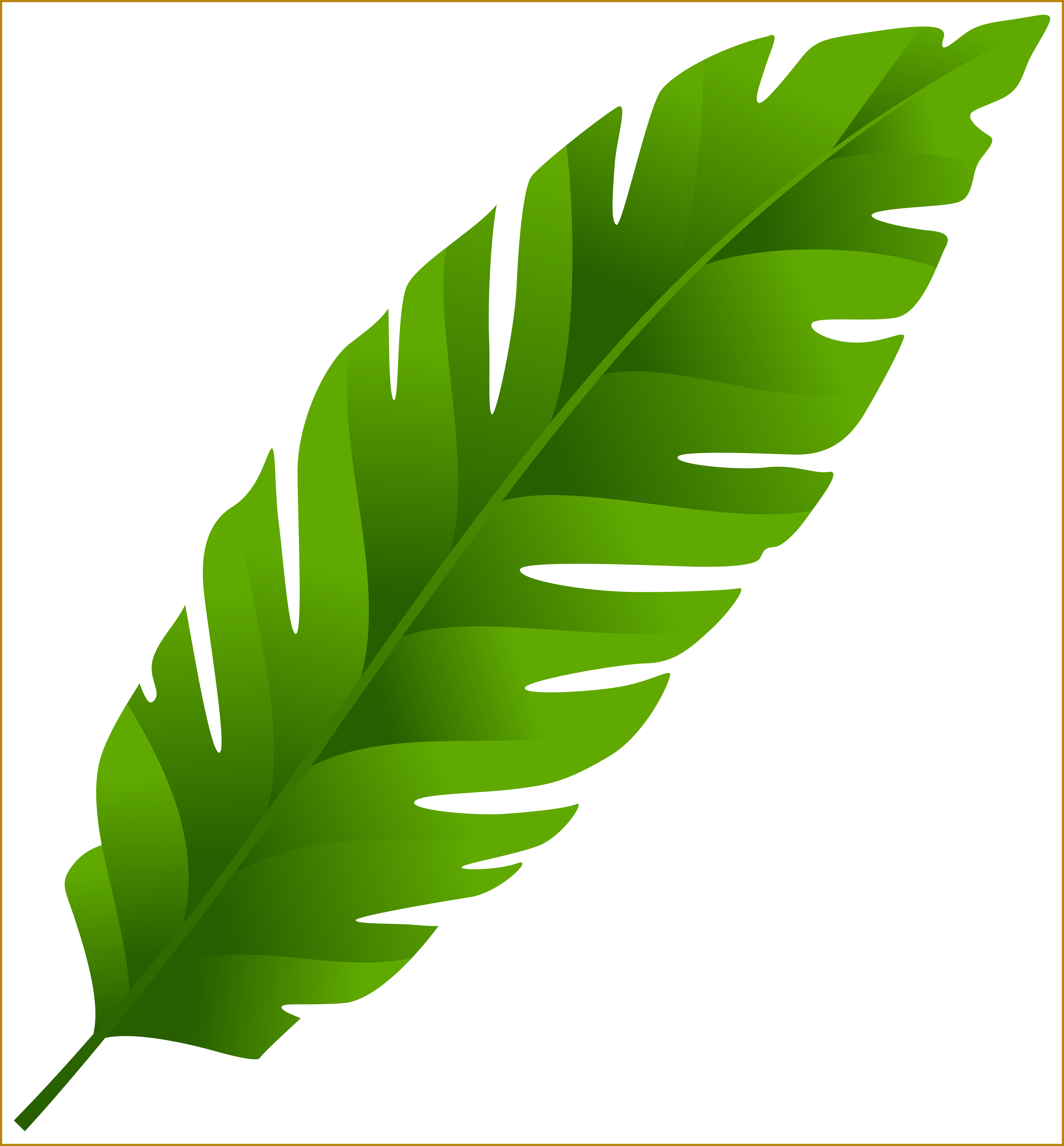 Sunflower Png Sunflower Leaf Png Inspiring Banana Leaves - Sunflower Png Sunflower Leaf Png Inspiring Banana Leaves (7453x8030)