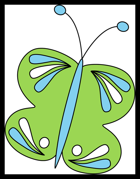 Butterfly Clipart Large Butterfly Clipart Appealing - Butterfly Clipart Large Butterfly Clipart Appealing (454x580)