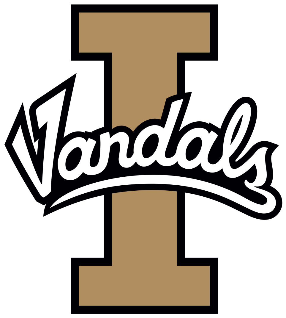 Idaho Vandals - Idaho Vandals Round Stainless Steel Necklace (1906x1086)