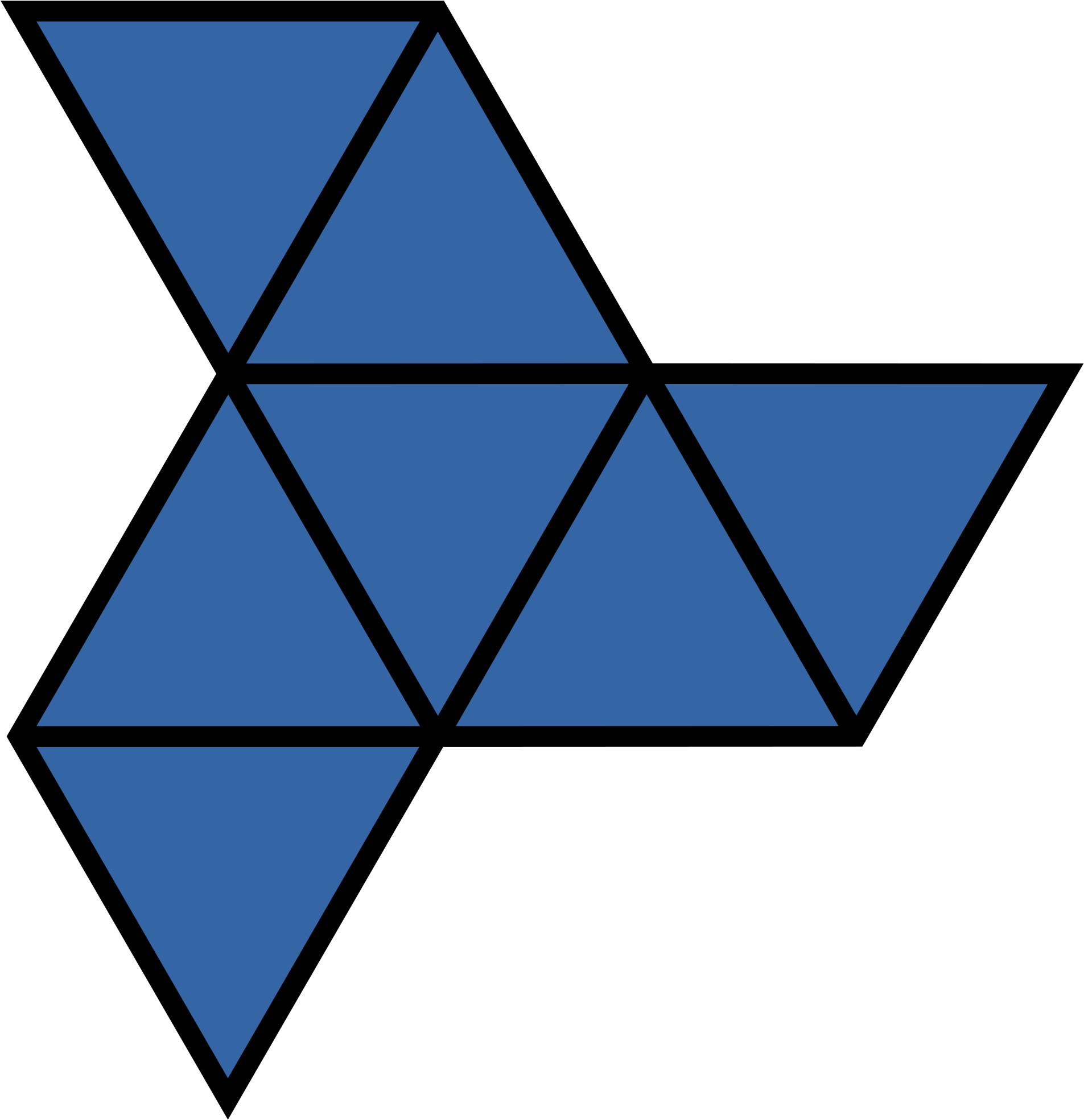 Symmetry Clipart Rotational Symmetry - 3 Fold Rotational Symmetry (2000x2091)