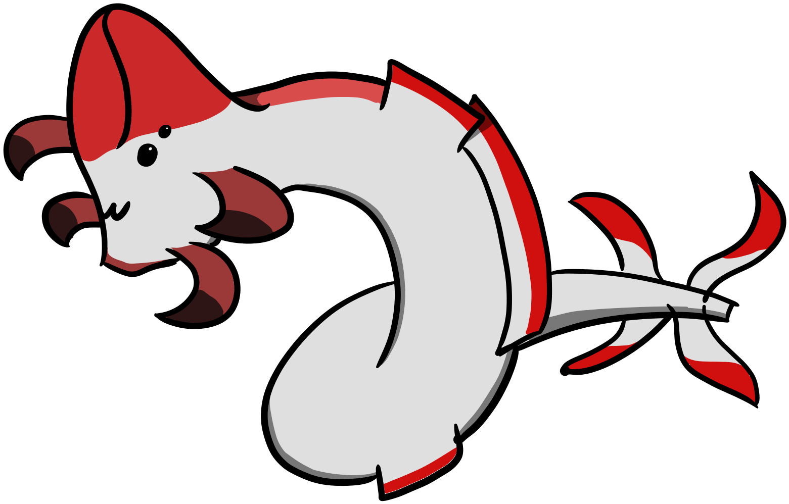 I Made A Cute Reaper Leviathan - Cute Leviathan Subnautica (2560x1440)