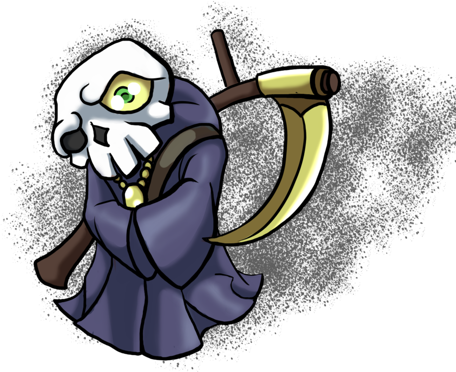 Reaper Guy By Trelock Reaper Guy By Trelock - Cartoon (1024x1024)