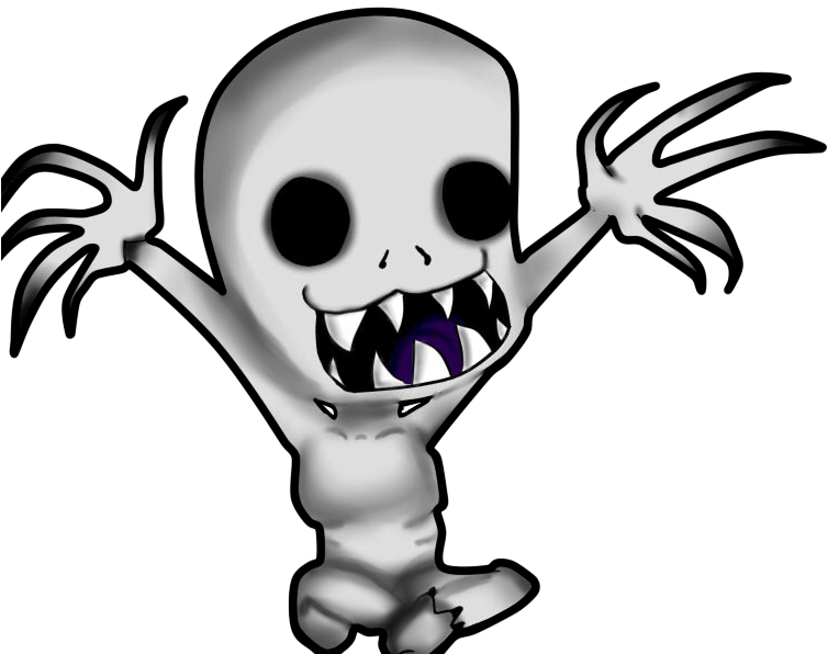 Chibi The Rake By Mikolol - Creepypasta Chibi Rake (772x595)