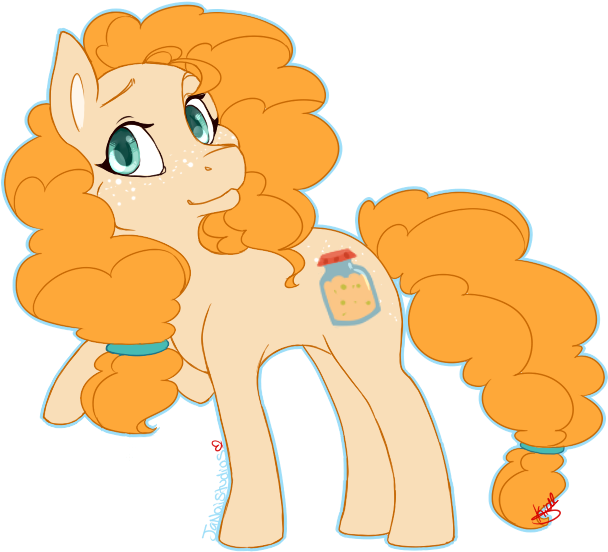 Mlp Mlp Pear Butter Mlp Buttercup My Little Pony Pony - Cartoon (690x562)