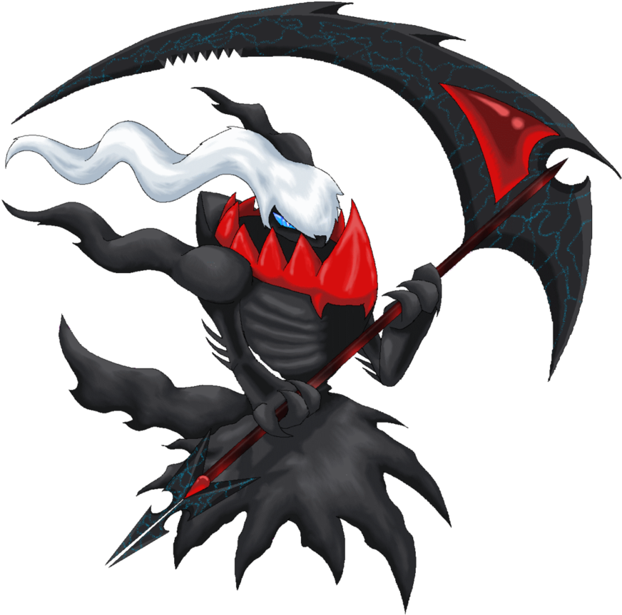 Darkrai Reaper By Iarukalb-vespertilio - Darkrai (889x899)