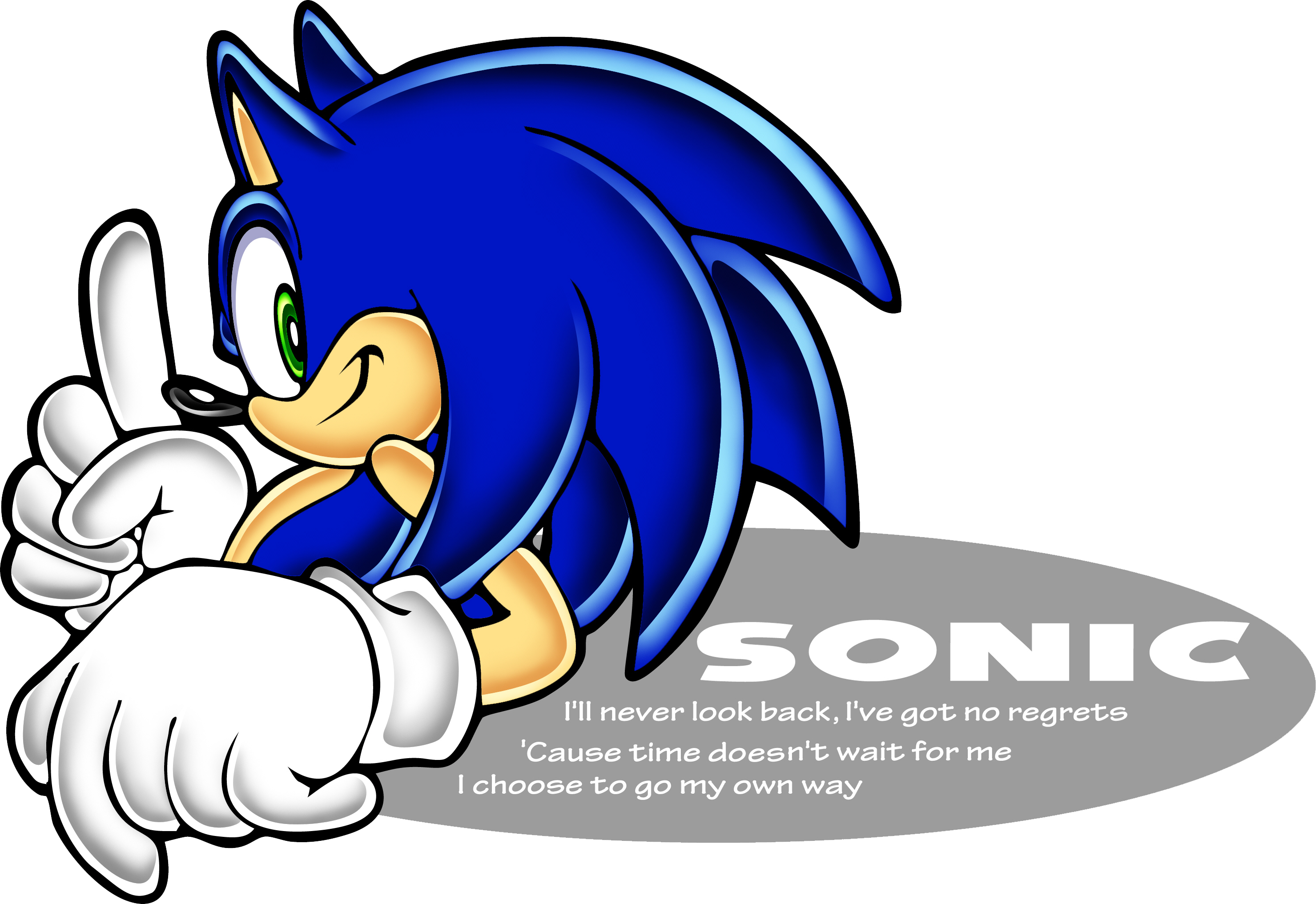 Sa M Image - Sonic The Hedgehog Official Artwork (2959x2033)