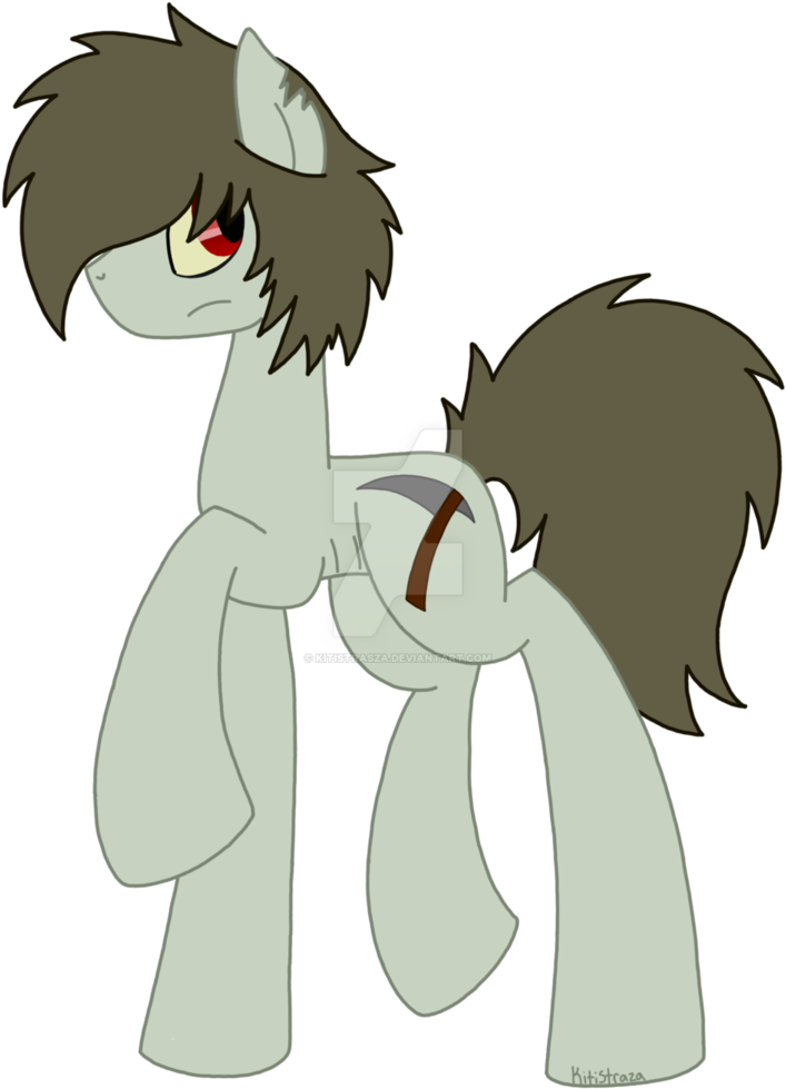 The Grim Reaper Un-masked By Kitistrasza - Cartoon (766x1043)