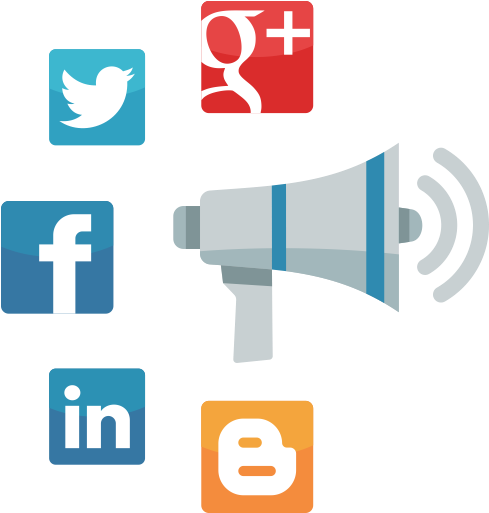 Online Marketing Clipart Social Media Marketing - Social Media Marketing Icons (512x512)