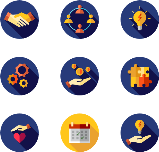Social Media Icons 30 Free Icons - Gps Icons Png (600x564)