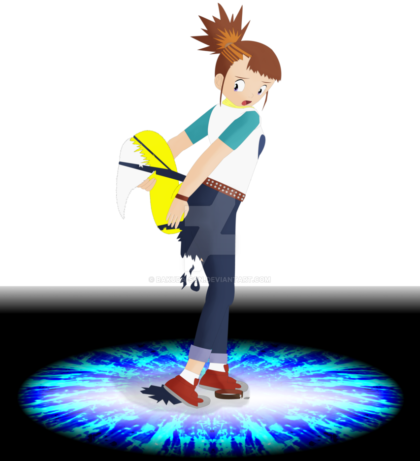 Someone That Needs New Pants By Bakuda-son - Digimon Rika Tf (853x936)