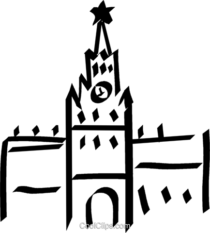 European Building Royalty Free Vector Clip Art Illustration - European Building Royalty Free Vector Clip Art Illustration (434x480)