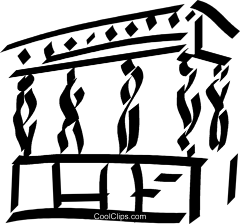 European Building Royalty Free Vector Clip Art Illustration - European Building Royalty Free Vector Clip Art Illustration (1057x1025)