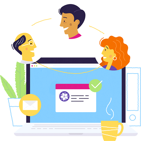Employees Recognizing Each Other's Good Work In Slack - Employees Recognizing Each Other's Good Work In Slack (461x460)