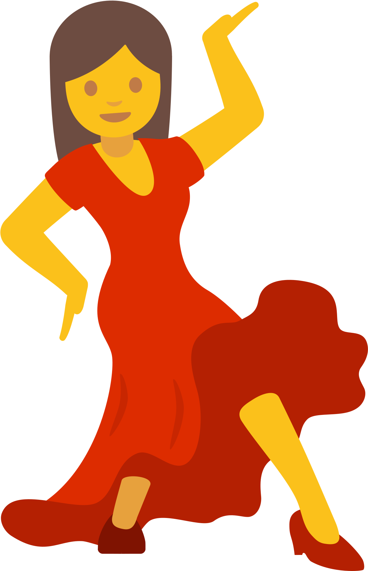 Open - Woman Dancing Emoji Png (2000x2000)