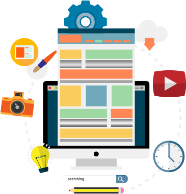 It Is An Approach That Suggests That Design And Development - Static Website Design (420x393)