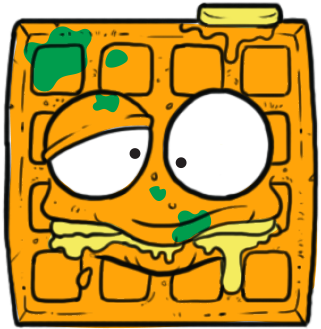 Awful Waffle Orange - Awful Waffle Grossery Gang (400x400)