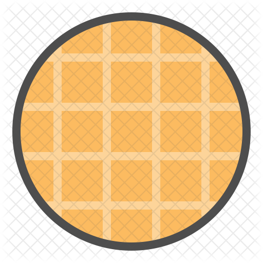 Waffle Cookie Icon - Pbs Kids Go (512x512)