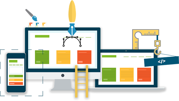 Our Creative Designers Make You Stand Out - Web Design Service Png (600x338)