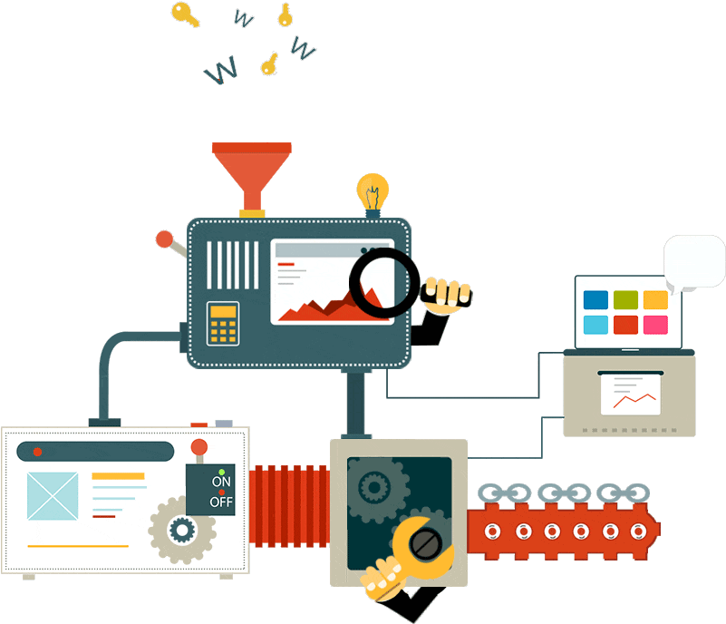 Full Flash Web Design - Product Development Animated Gif (804x717)