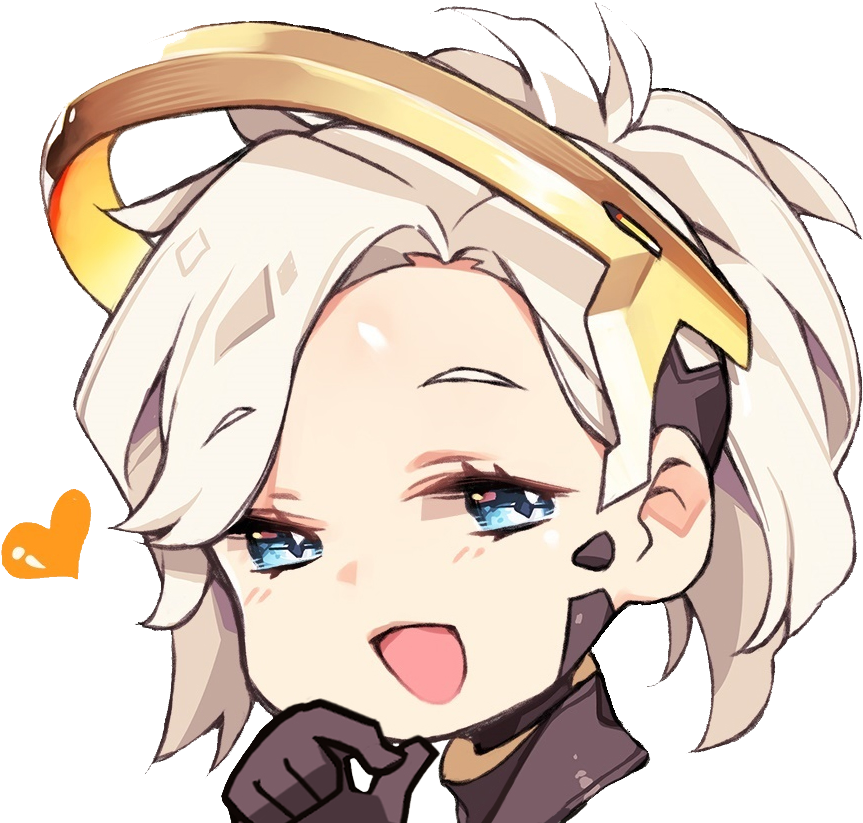 Overwatch Face Hair Nose Facial Expression Human Hair - Overwatch Mercy Gif Transparent (927x843)