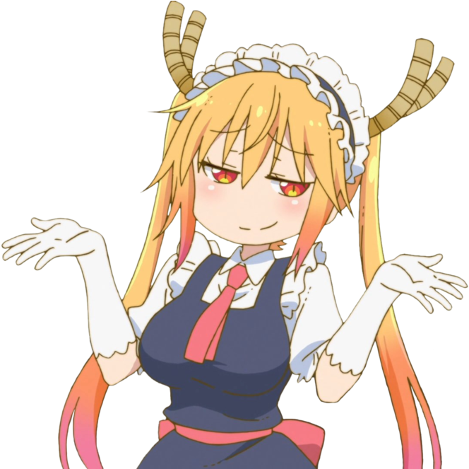 Felix The Cat Clock Face Download - Tohru Dragon Maid Smug (680x662)