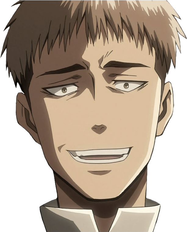 Jean Kirschtein Eren Yeager Armin Arlert Face Facial - Attack On Titan Jean Face (646x756)