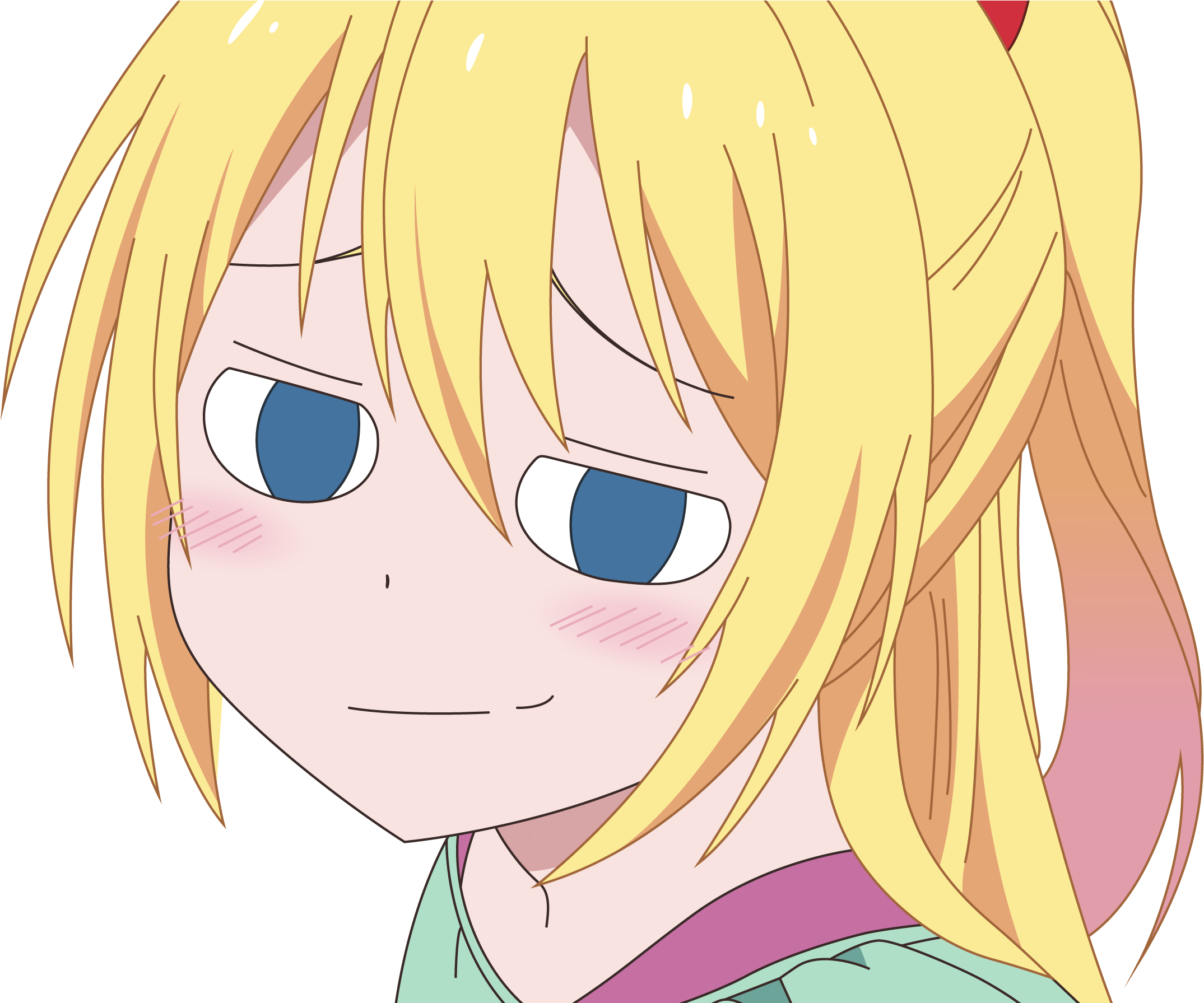 Smug Cleanup - Smug Looking Anime Girls With Condescending Looks (2221x1790)