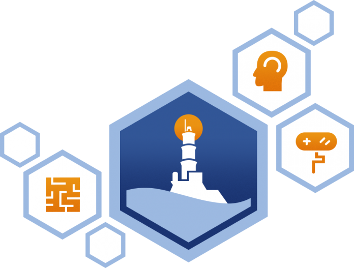 Lighthouse Gradients White - Transparent Background Artificial Intelligence Png (696x527)