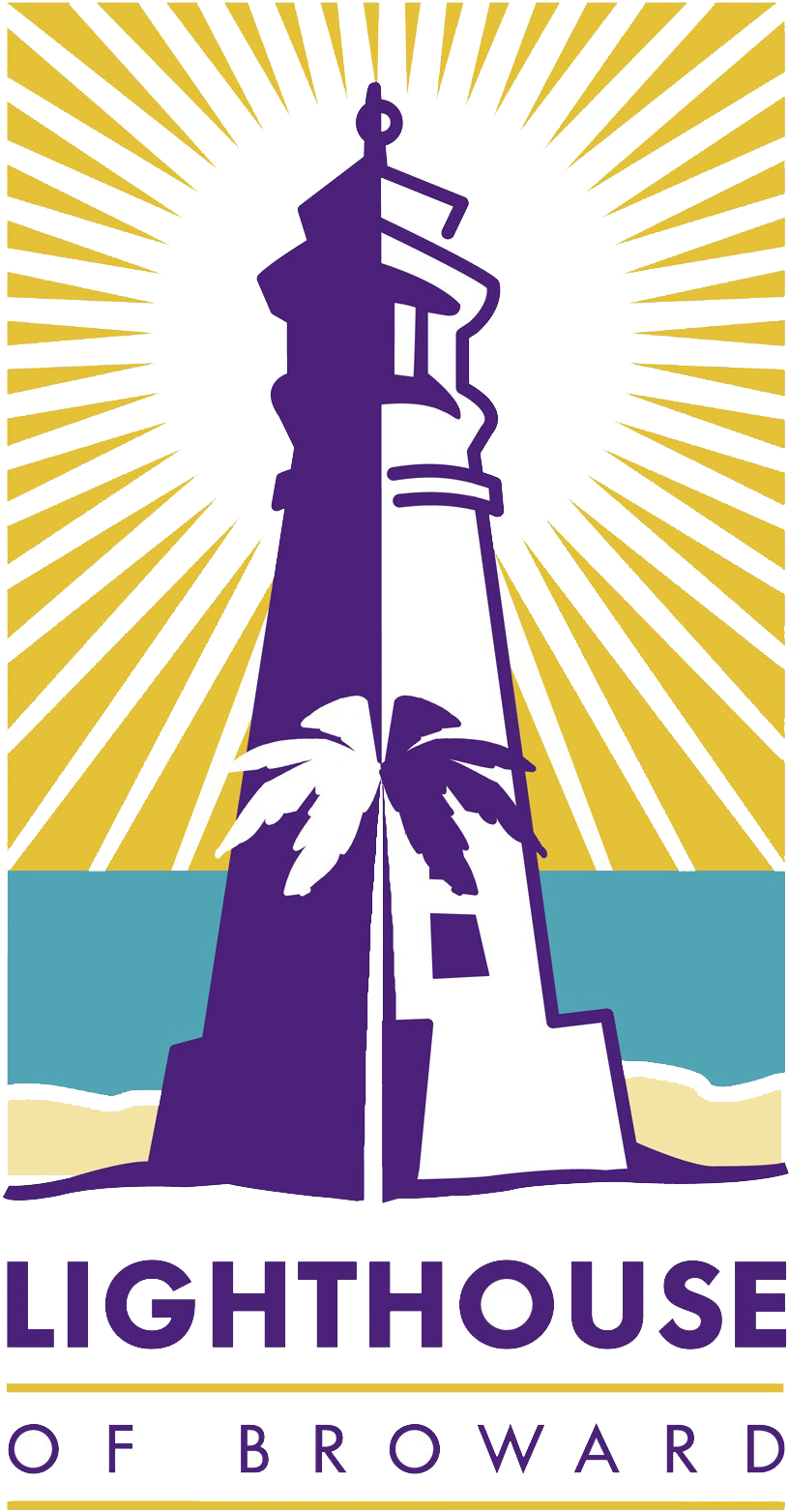 Lighthouse Of Broward Logo - Obey Guns With Flowers (1002x1825)