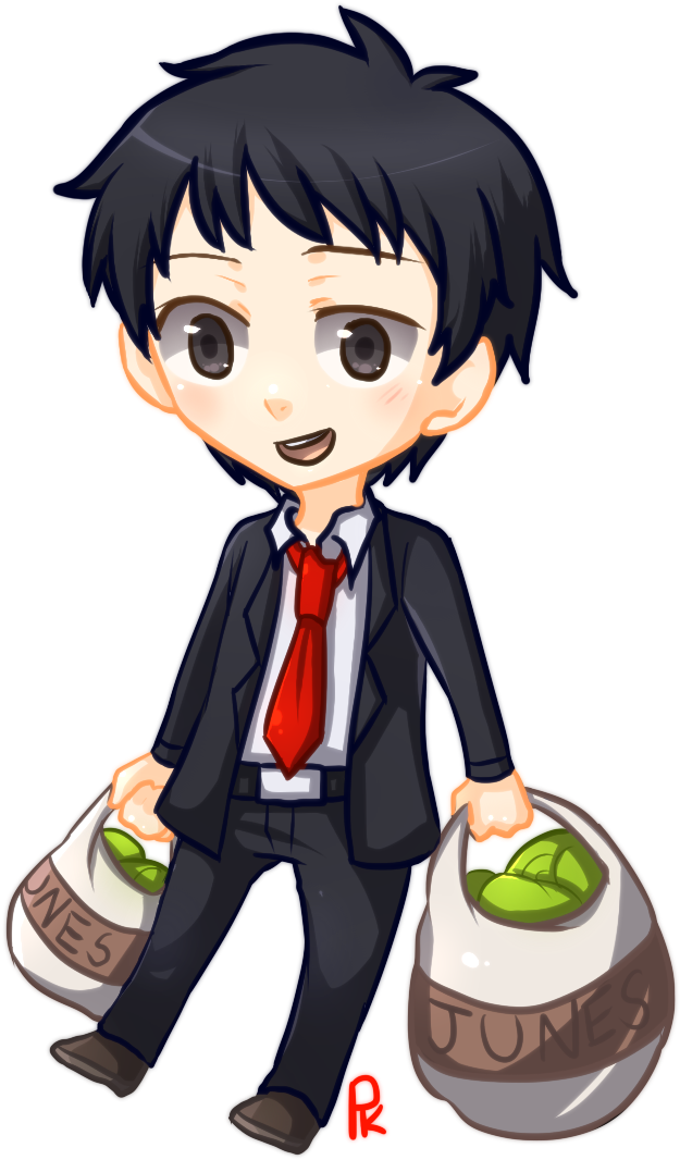 Chibi Adachi San By Ttwldnjs Chibi Adachi San By Ttwldnjs - Cartoon (709x1163)