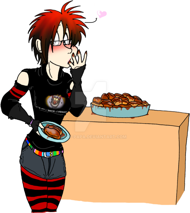 Yum What A Wonderful Dessert By Birdy-papa - Cartoon (865x923)