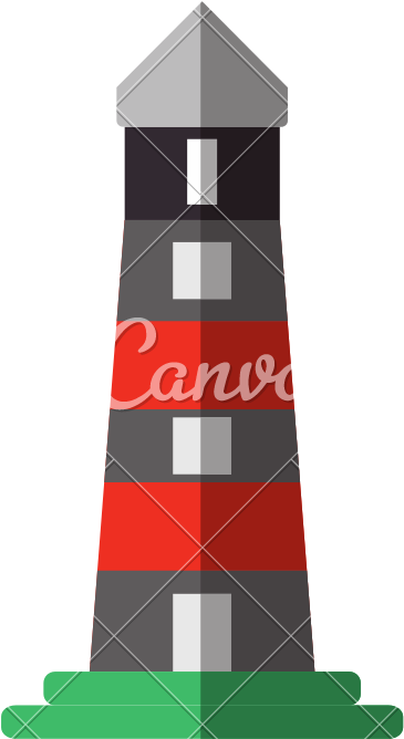 Lighthouse Building Vector Illustration - Lighthouse (800x800)