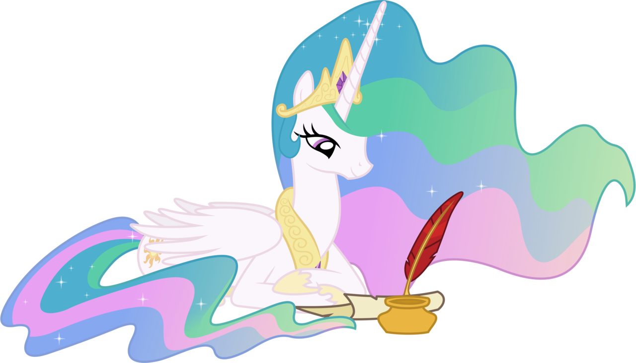 Absurd Res, Artist - Princess Celestia Vector (1280x732)