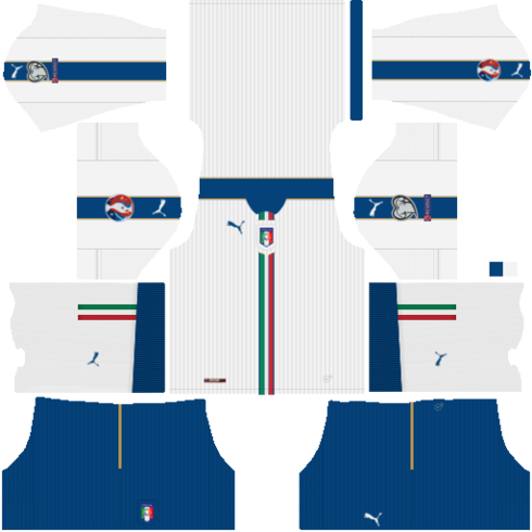 Dream League Soccer 2017 Logo Italy Vector And Clip - Dream League Soccer Italia Kit (490x490)