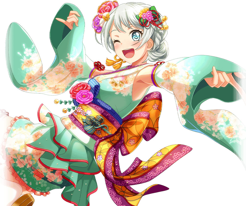 My First Mochi-pounding - Eve Wakamiya Transparent (1024x1024)