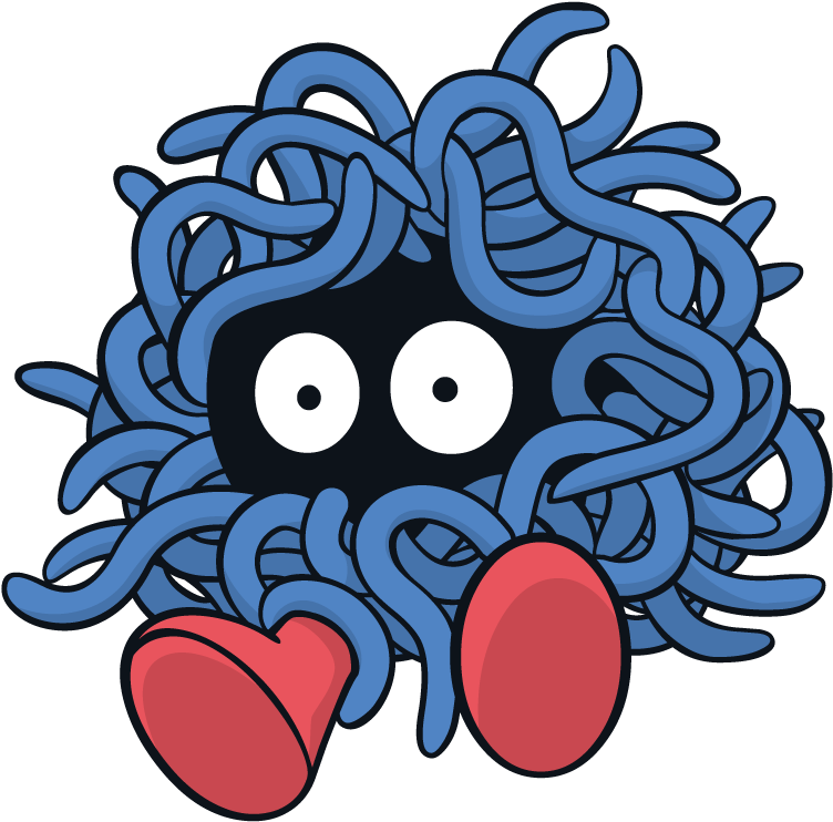 Tangela Pokemon Character Vector Art - Pokemon Corey Fergus Neesha (800x800)
